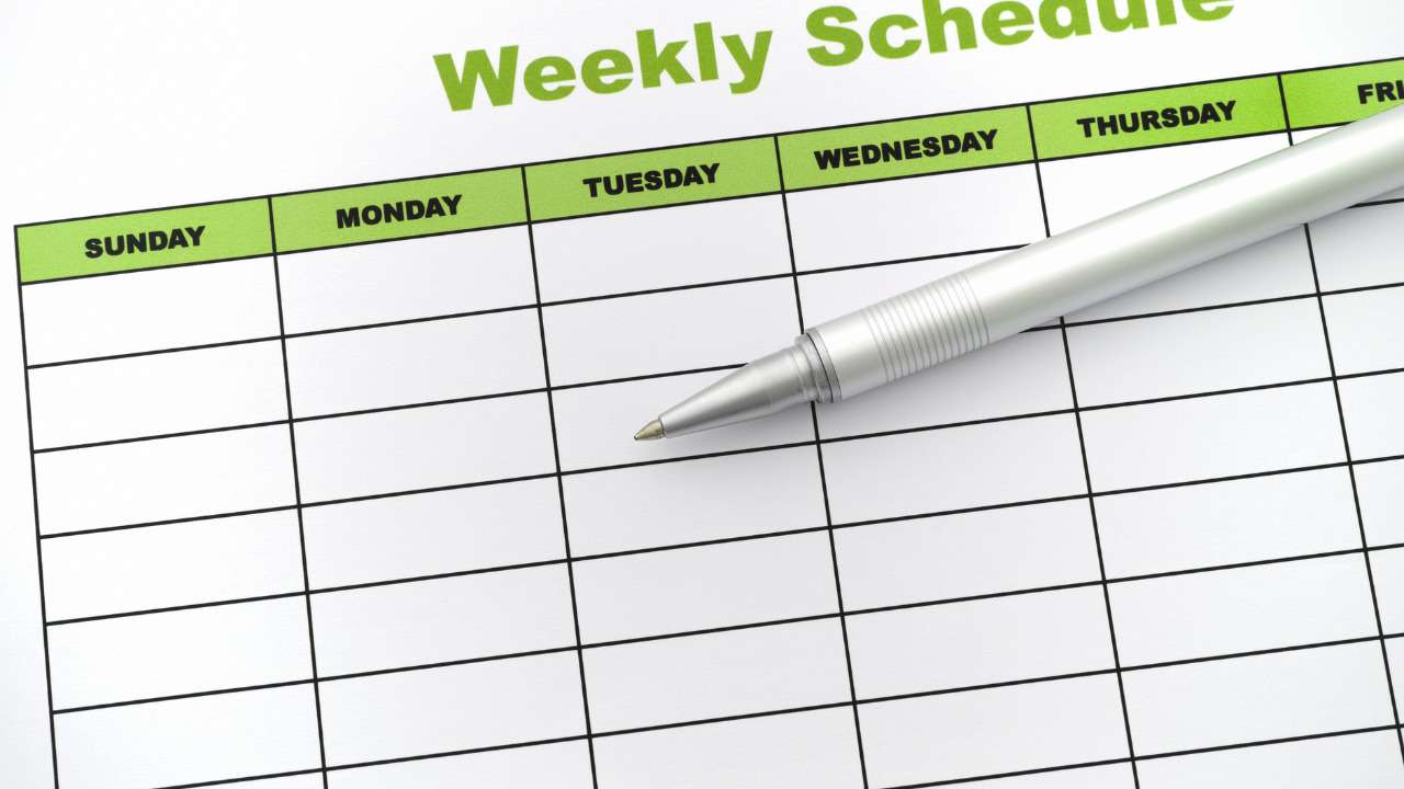 psle study timetable